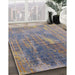 Machine Washable Industrial Modern Viola Purple Rug in a Family Room, wshurb2823