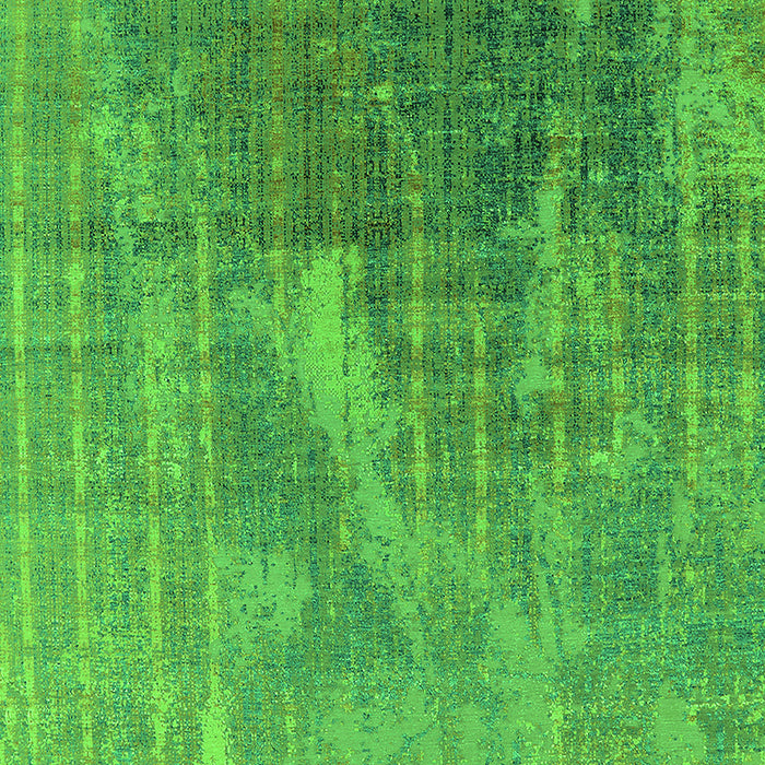 Machine Washable Oriental Green Industrial Area Rugs, wshurb2823grn