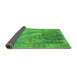 Sideview of Oriental Green Industrial Rug, urb2823grn