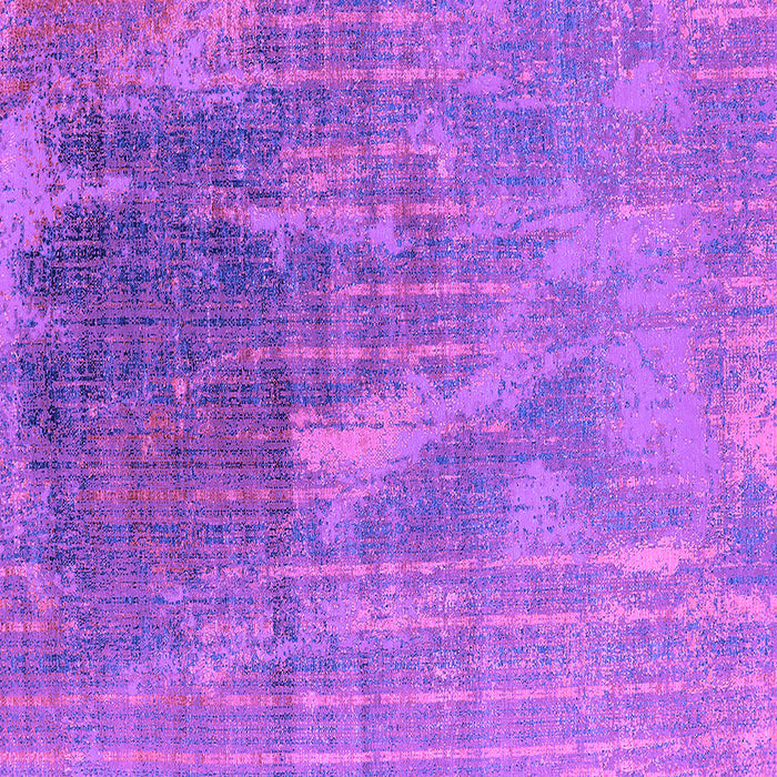 Square Machine Washable Oriental Purple Industrial Area Rugs, wshurb2823pur