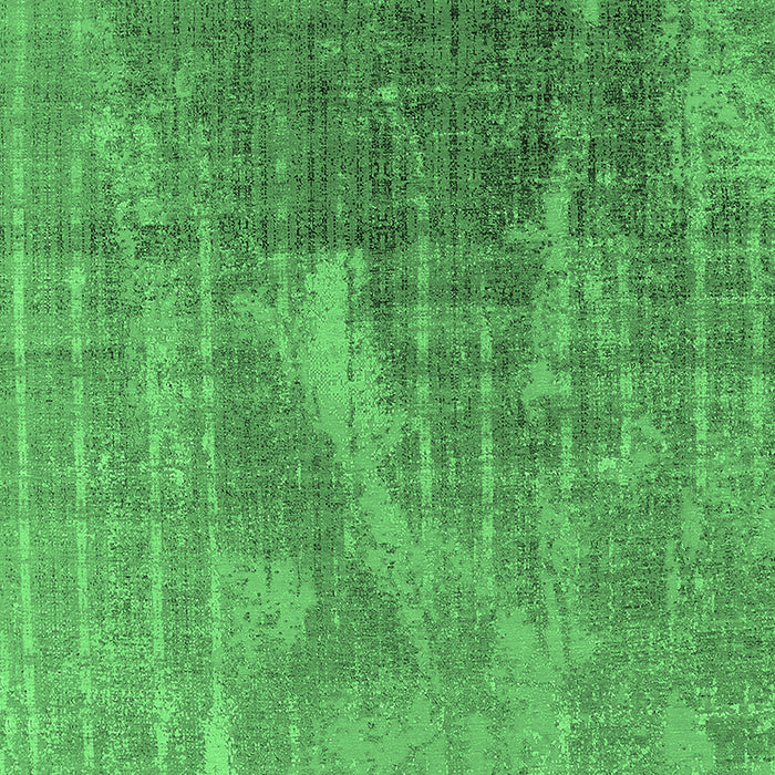 Machine Washable Oriental Emerald Green Industrial Area Rugs, wshurb2823emgrn