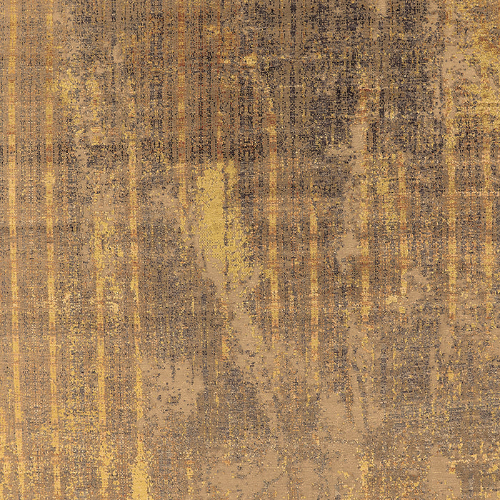 Machine Washable Oriental Brown Industrial Rug, wshurb2823brn