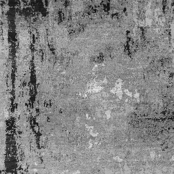 Machine Washable Oriental Gray Industrial Rug, wshurb2825gry