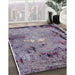 Machine Washable Industrial Modern Purple Rug in a Family Room, wshurb2825