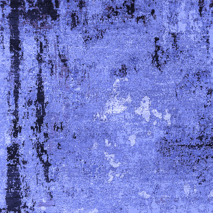 Oriental Blue Industrial Rug, urb2825blu