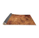 Sideview of Oriental Orange Industrial Rug, urb2825org