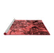 Industrial Red Washable Rugs