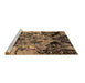 Sideview of Machine Washable Oriental Brown Industrial Rug, wshurb2826brn