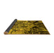 Sideview of Oriental Yellow Industrial Rug, urb2826yw