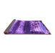 Sideview of Oriental Purple Industrial Rug, urb2827pur