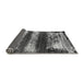 Sideview of Oriental Gray Industrial Rug, urb2827gry