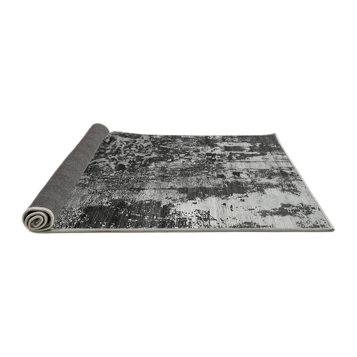 Sideview of Oriental Gray Industrial Rug, urb2829gry
