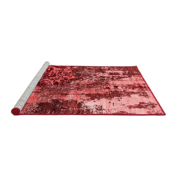 Industrial Red Washable Rugs