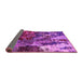 Sideview of Oriental Pink Industrial Rug, urb2829pnk