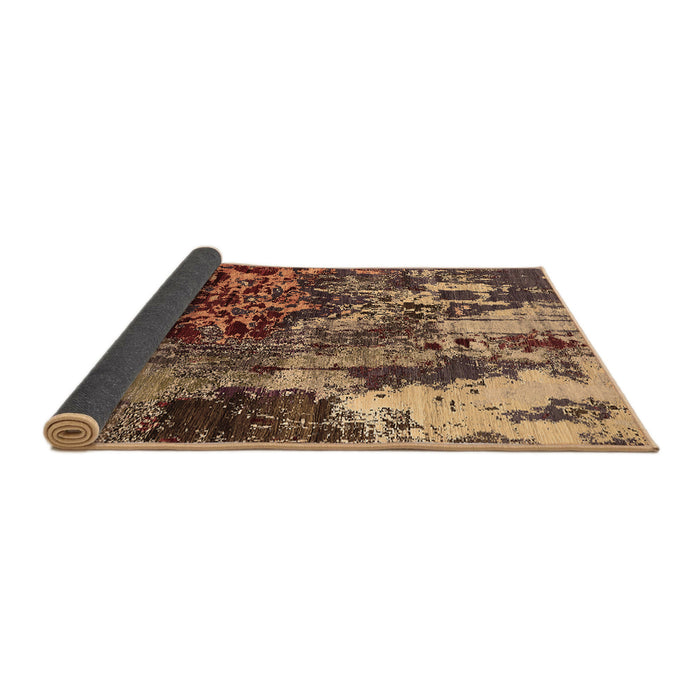 Sideview of Oriental Brown Industrial Rug, urb2829brn