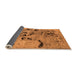 Sideview of Oriental Orange Industrial Rug, urb2830org