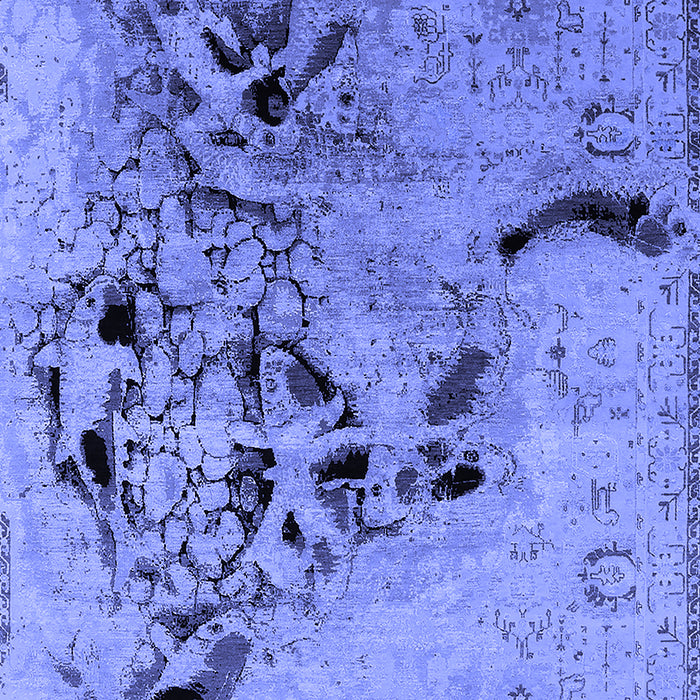 Oriental Blue Industrial Rug, urb2830blu