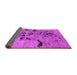 Sideview of Oriental Pink Industrial Rug, urb2830pnk