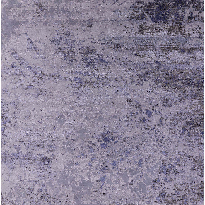 Mid-Century Modern Purple Oriental Rug, urb2831