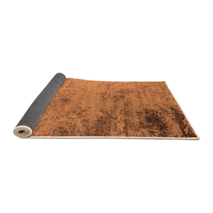 Sideview of Oriental Orange Industrial Rug, urb2831org