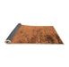 Sideview of Oriental Orange Industrial Rug, urb2831org