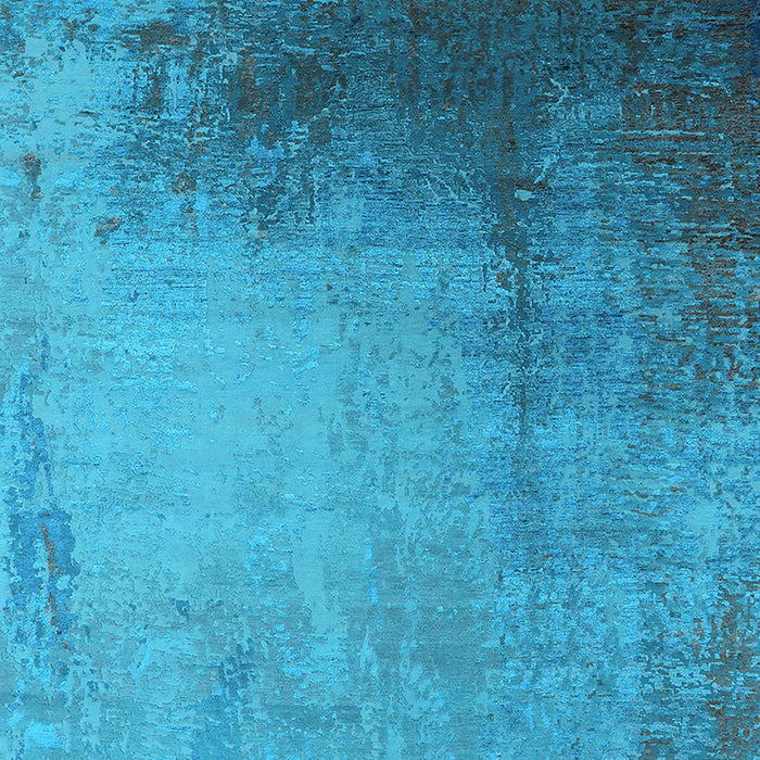 Oriental Light Blue Industrial Rug, urb2832lblu