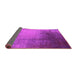 Sideview of Oriental Pink Industrial Rug, urb2832pnk