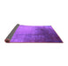 Sideview of Oriental Purple Industrial Rug, urb2832pur