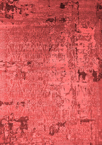 Oriental Red Industrial Rug, urb2834red