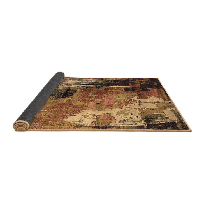 Sideview of Oriental Brown Industrial Rug, urb2835brn