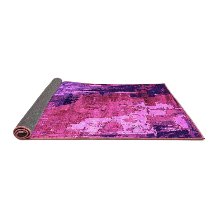 Sideview of Oriental Pink Industrial Rug, urb2835pnk