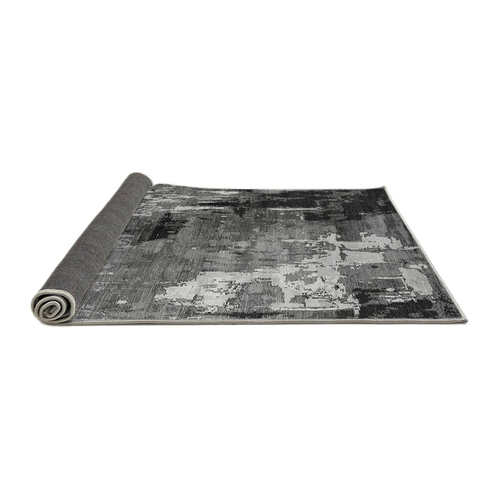 Sideview of Oriental Gray Industrial Rug, urb2835gry
