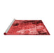 Industrial Red Washable Rugs