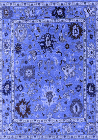 Oriental Blue Industrial Rug, urb2836blu