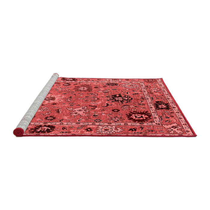 Industrial Red Washable Rugs