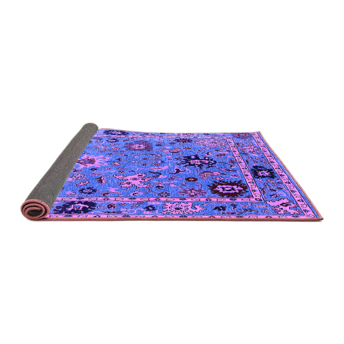 Sideview of Oriental Purple Industrial Rug, urb2836pur