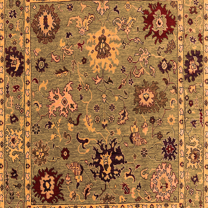 Oriental Orange Industrial Rug, urb2836org