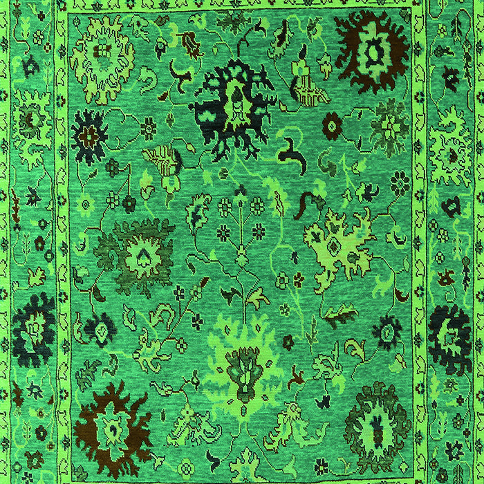 Oriental Green Industrial Rug, urb2836grn