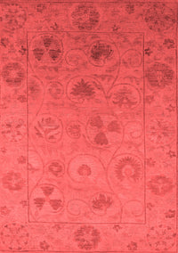 Oriental Red Industrial Rug, urb2837red