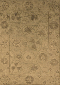 Oriental Brown Industrial Rug, urb2837brn