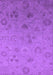 Machine Washable Oriental Purple Industrial Area Rugs, wshurb2837pur