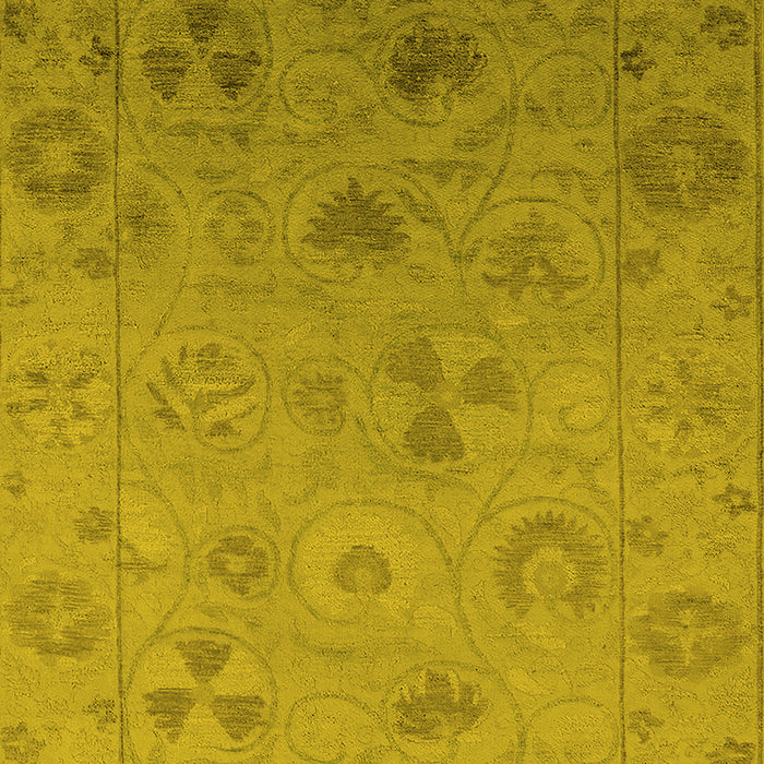 Oriental Yellow Industrial Rug, urb2837yw