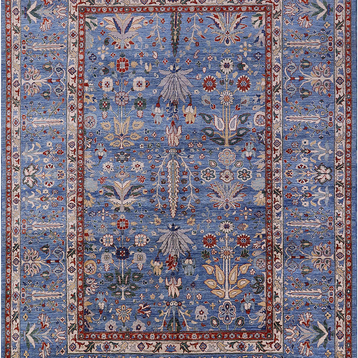 Mid-Century Modern Plum Purple Oriental Rug, urb2838