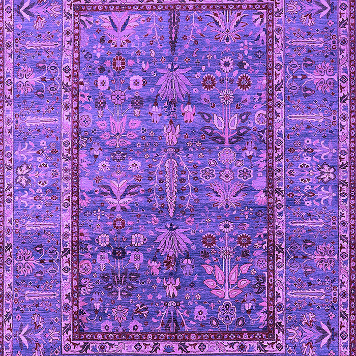 Machine Washable Oriental Purple Industrial Area Rugs, wshurb2838pur