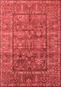 Oriental Red Industrial Rug, urb2838red