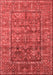 Oriental Red Industrial Area Rugs