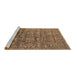 Sideview of Machine Washable Oriental Brown Industrial Rug, wshurb2838brn