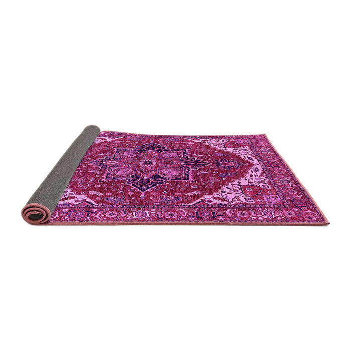 Sideview of Persian Pink Traditional Rug, urb2839pnk