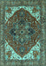 Persian Turquoise Traditional Rug, urb2839turq