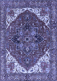 Persian Blue Traditional Rug, urb2839blu